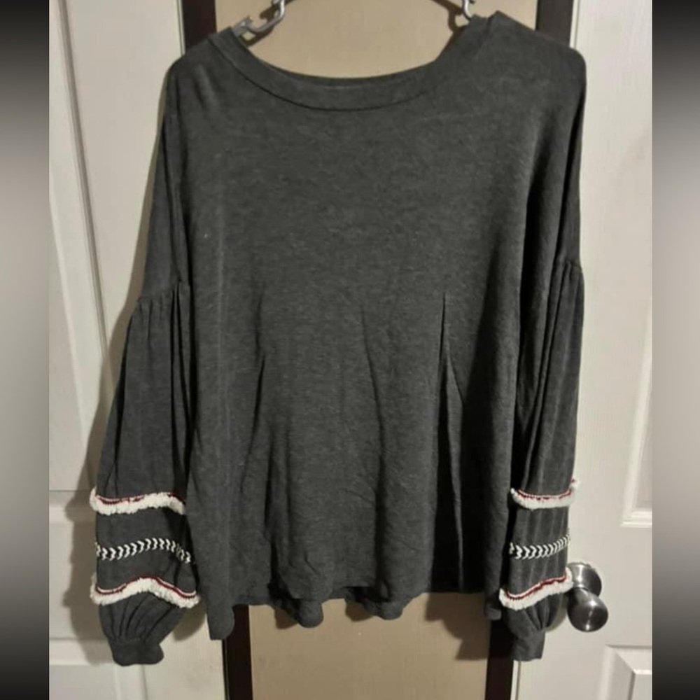 Long sleeve blouse